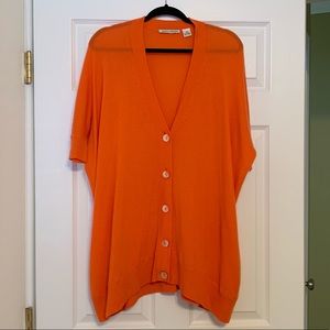 Autumn Cashmere Orange Oversized Cardigan